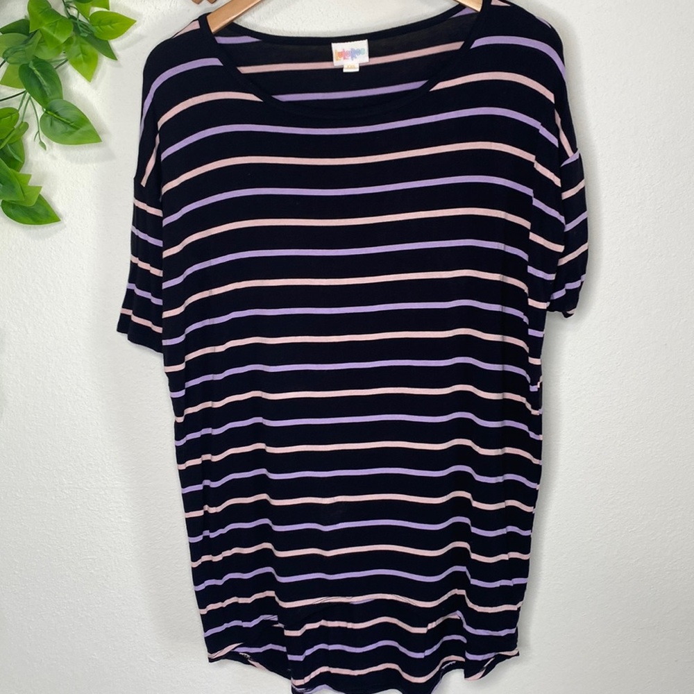 Lularoe striped classic t shirt